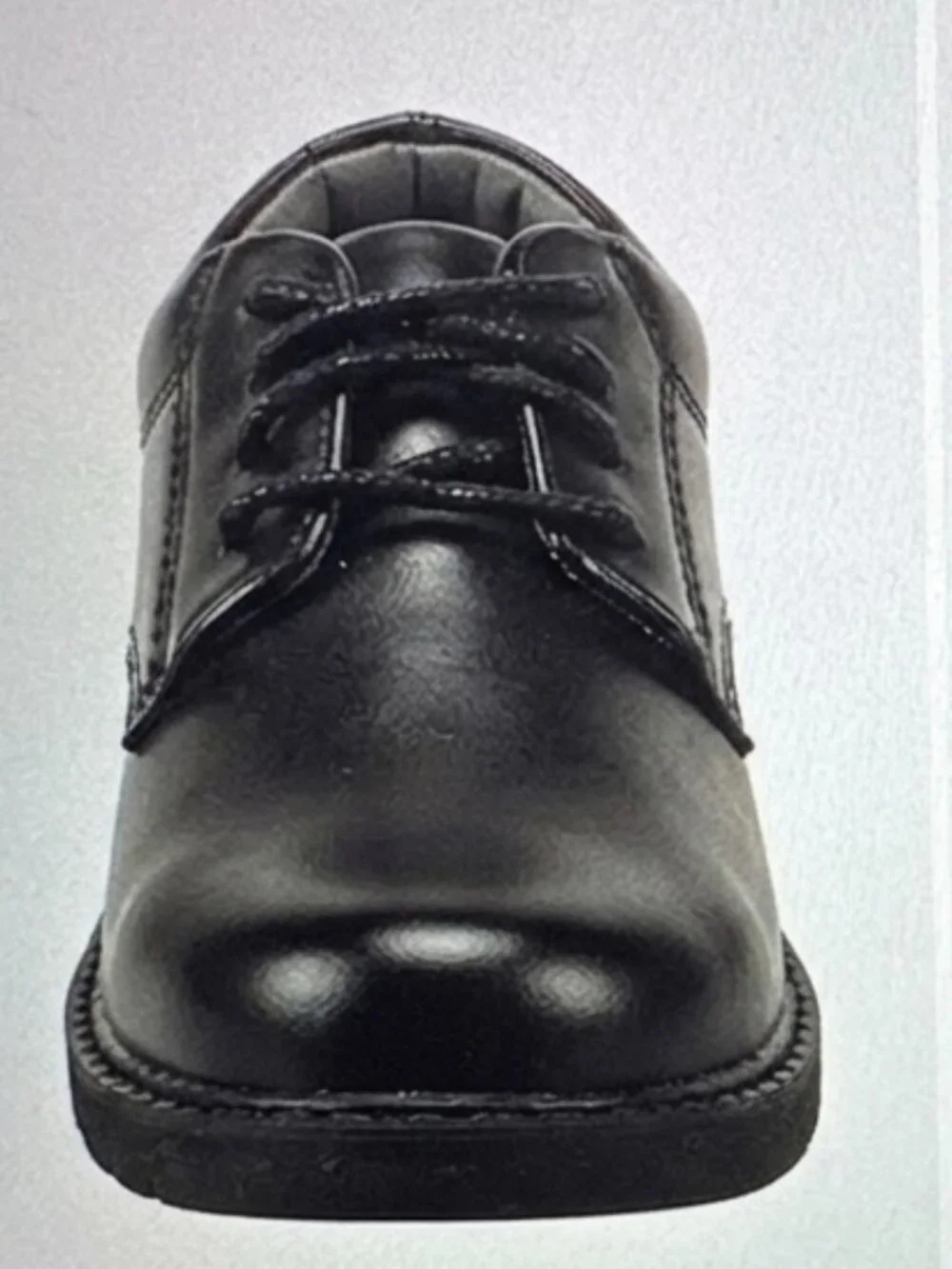 School Issue Scholar 5200 Uniform Shoe (Toddler/Little Kid/Big Kid)Black Leather